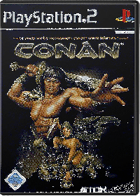 Conan PAL Playstation 2 PAL box art
